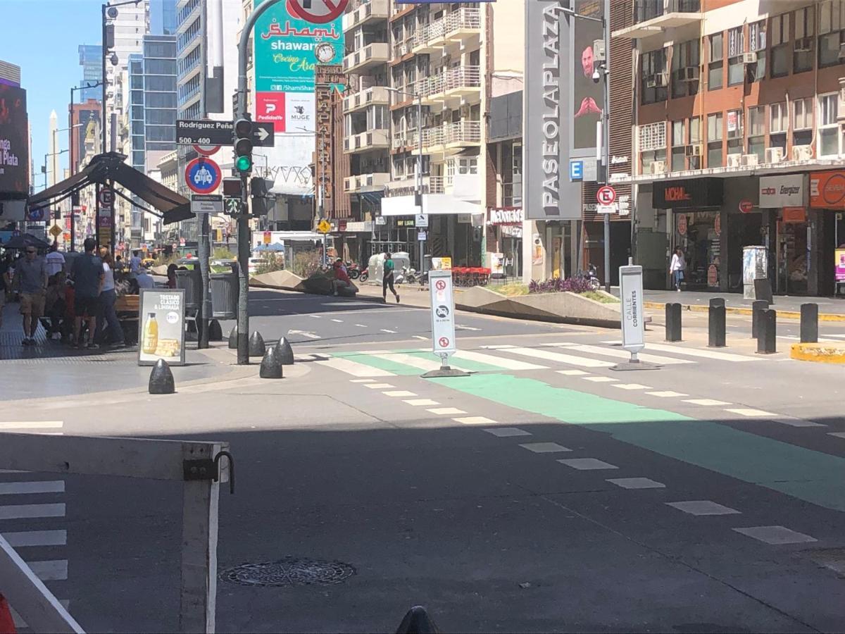 부에노스아이레스 Av Corrientes Obelisco 아파트 외부 사진