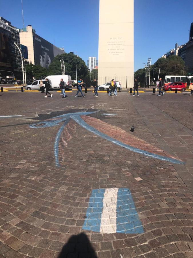 부에노스아이레스 Av Corrientes Obelisco 아파트 외부 사진